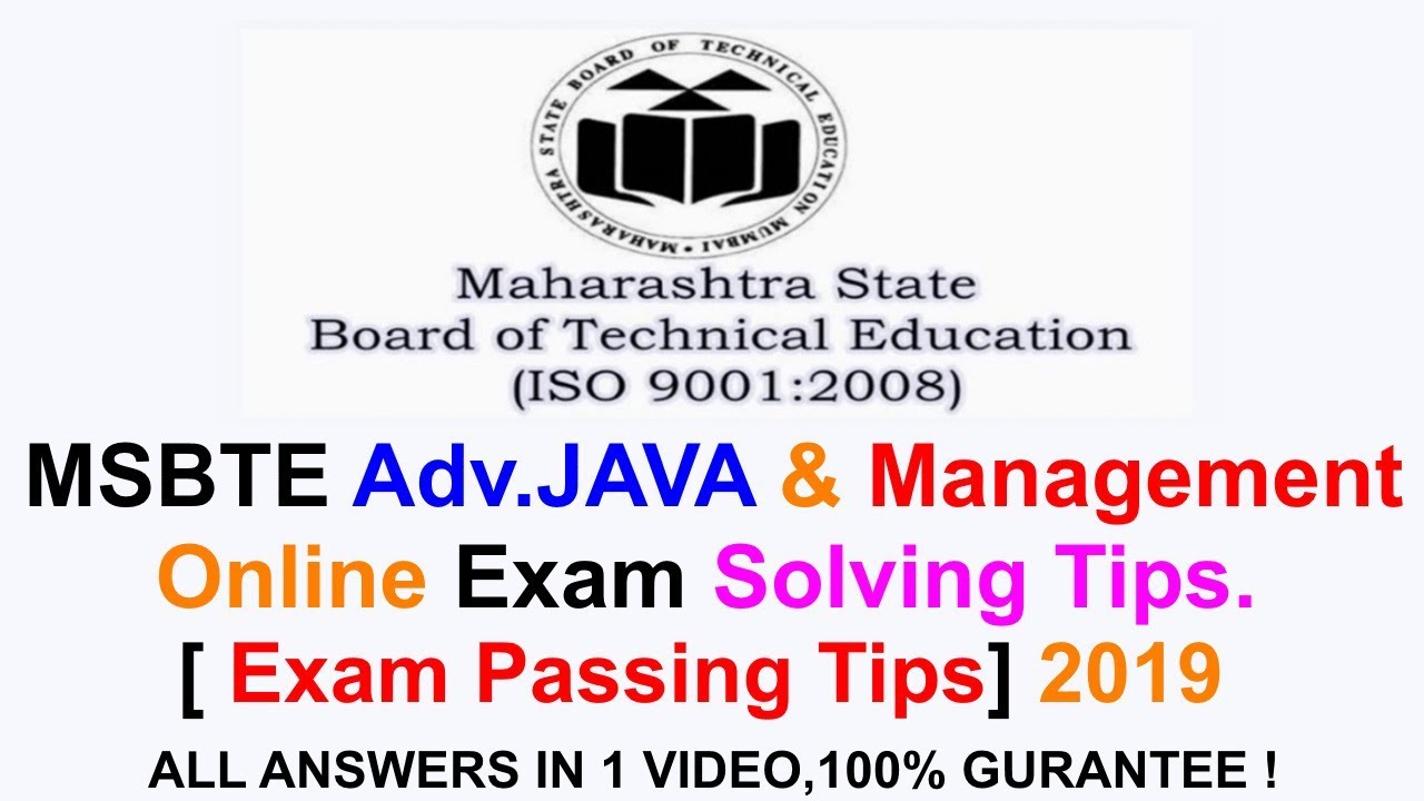 advanced java mcq questions with answers pdf msbte
